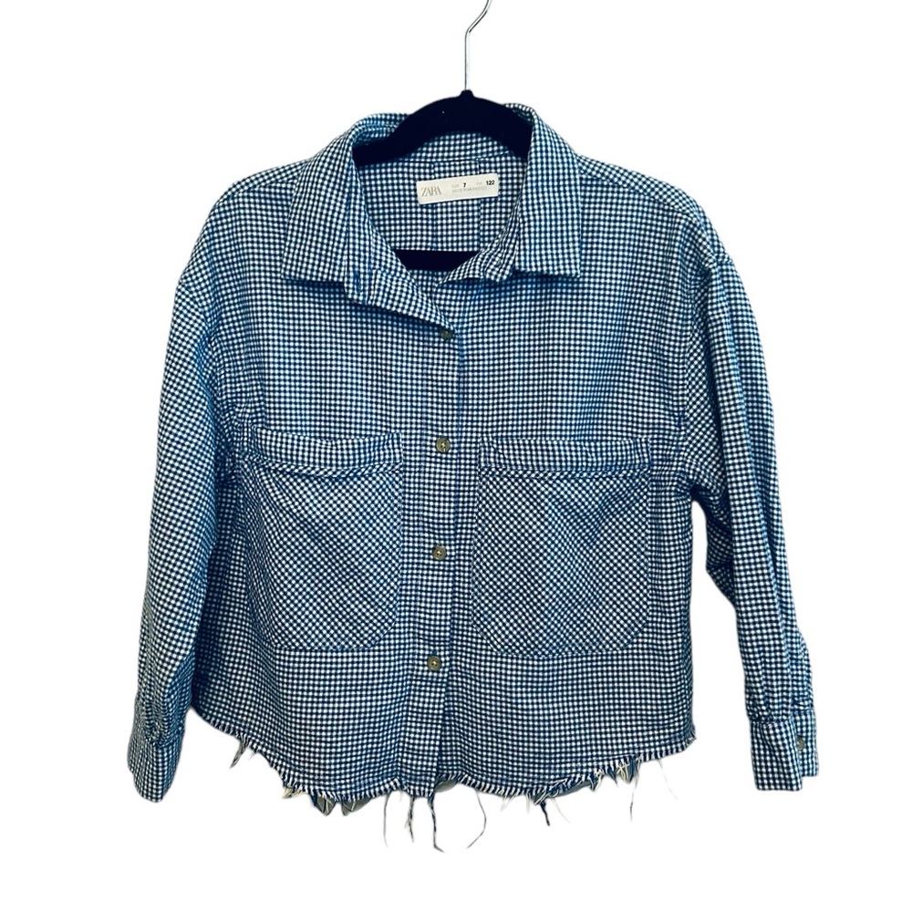 Zara Girls Button Down Top